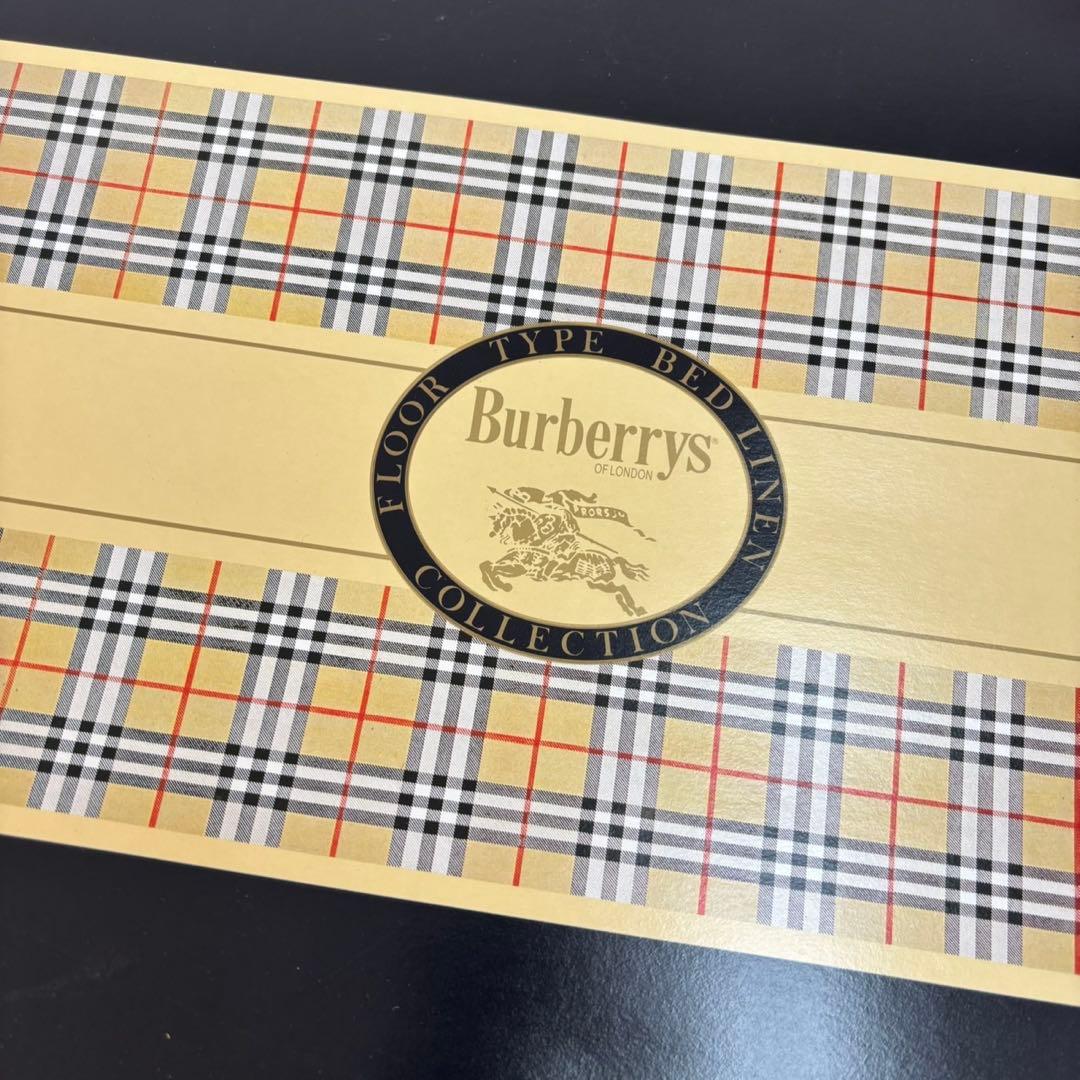 最終お値下げ‼︎シール織綿毛布 Burberry ロンドン 西川産業　未使用