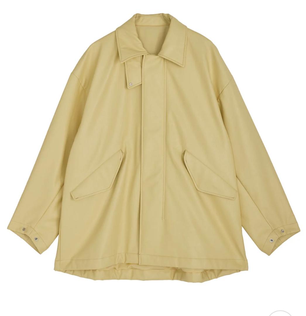 ジャケット・アウター N.HOOLYWOOD Ameri FAKE LEATHER JACKET S