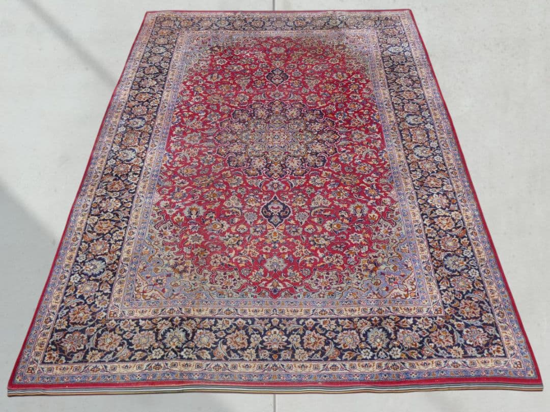 大判　ペルシャ絨毯　415×302cm　イラン産　手織り