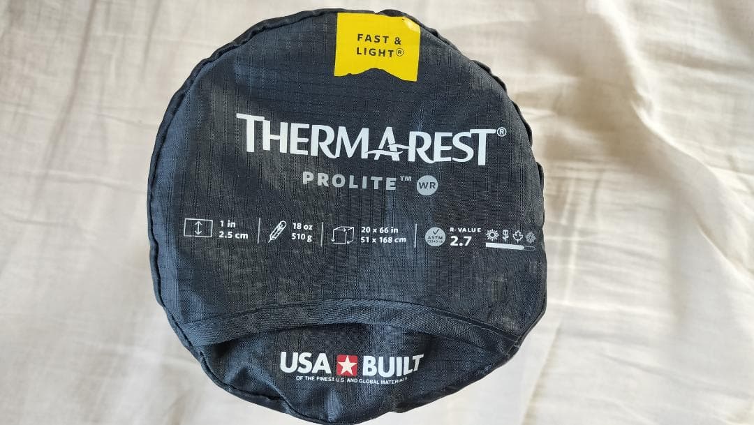 サーマレスト プロライト【WR】 THERMAREST PRO LITE