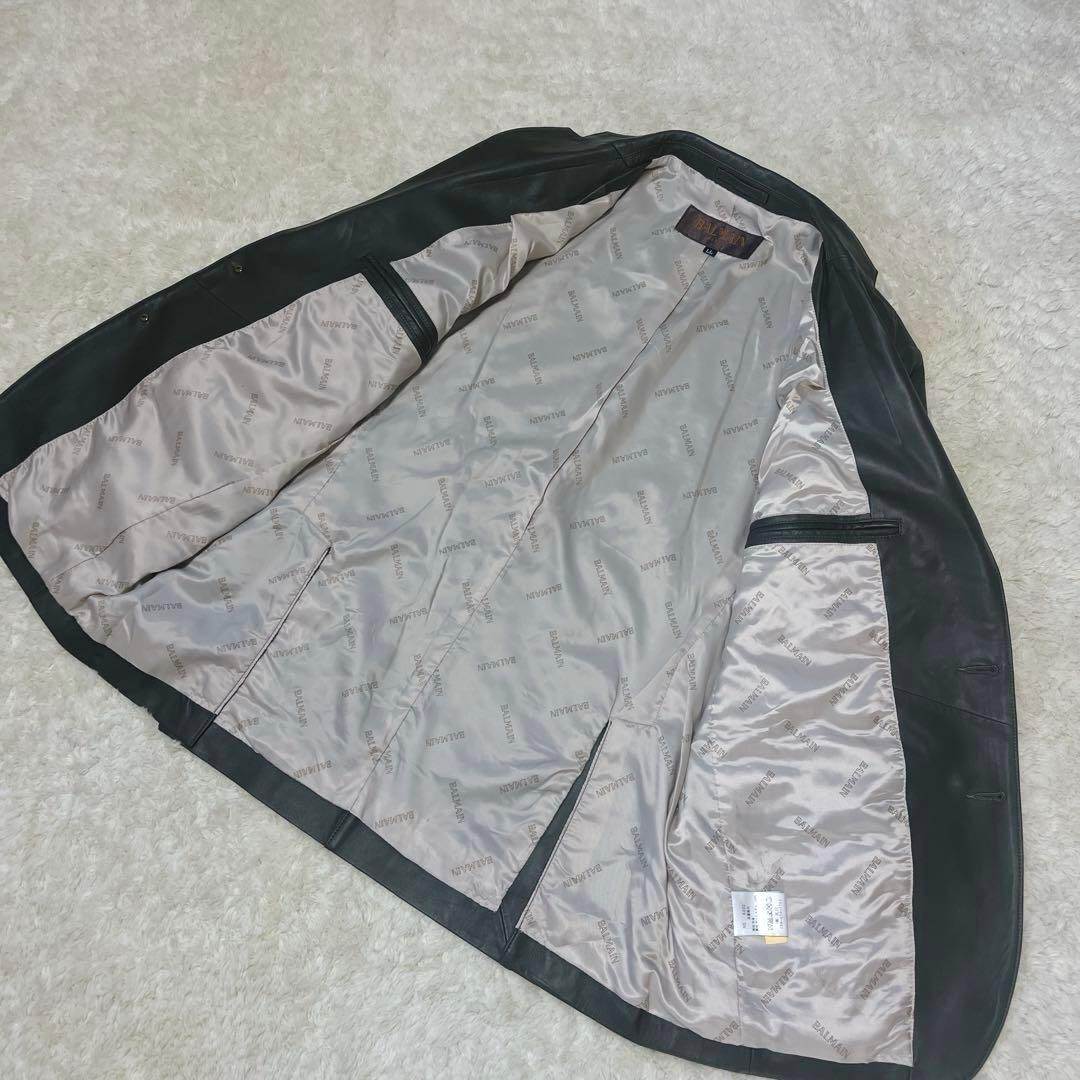 ミッシェル 　BALMAINバルマン　レザージャケット　ラムレザー