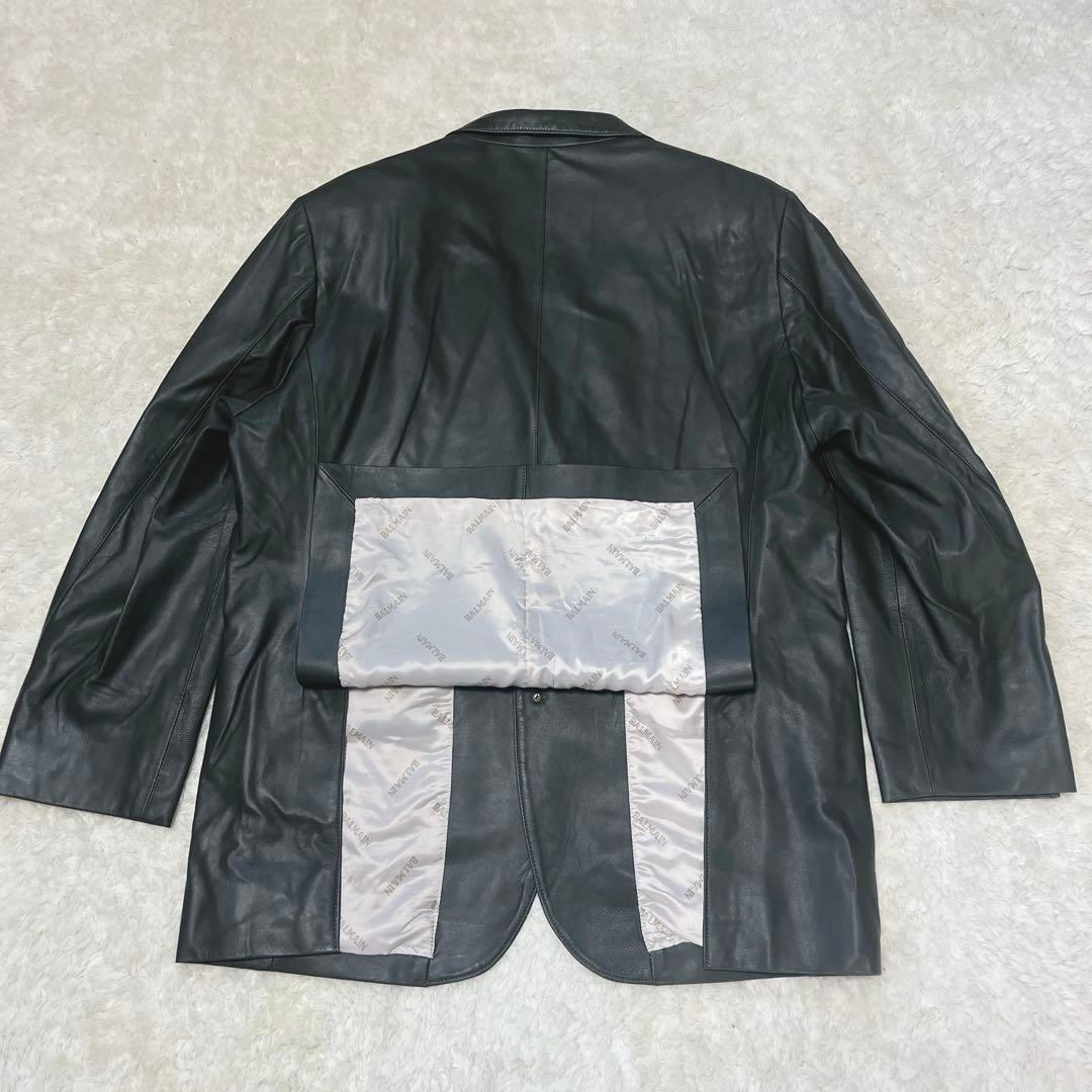 ミッシェル 　BALMAINバルマン　レザージャケット　ラムレザー