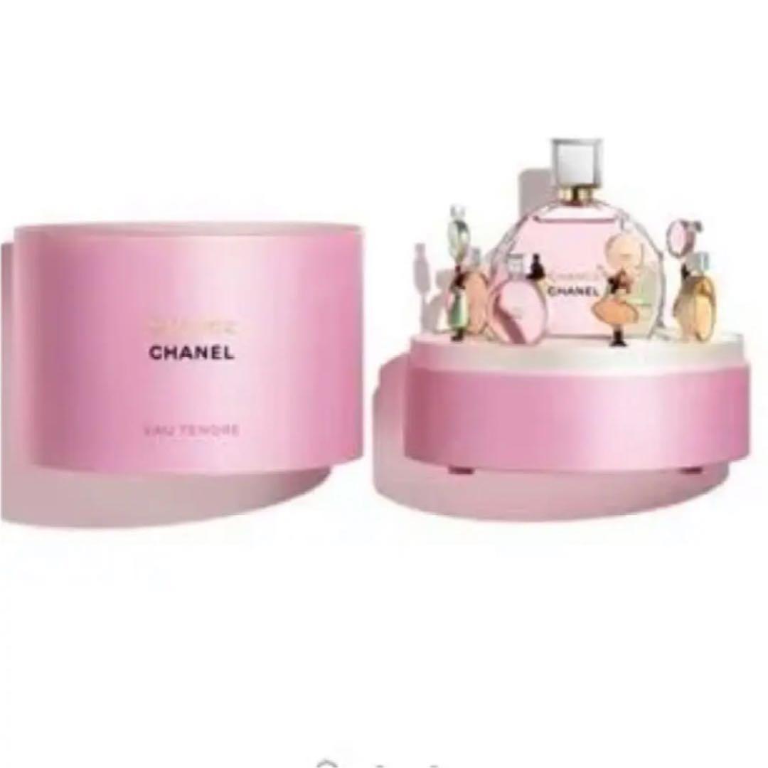 新品 CHANELチャンスオータンドゥルオードゥパルファムミュージックボックス