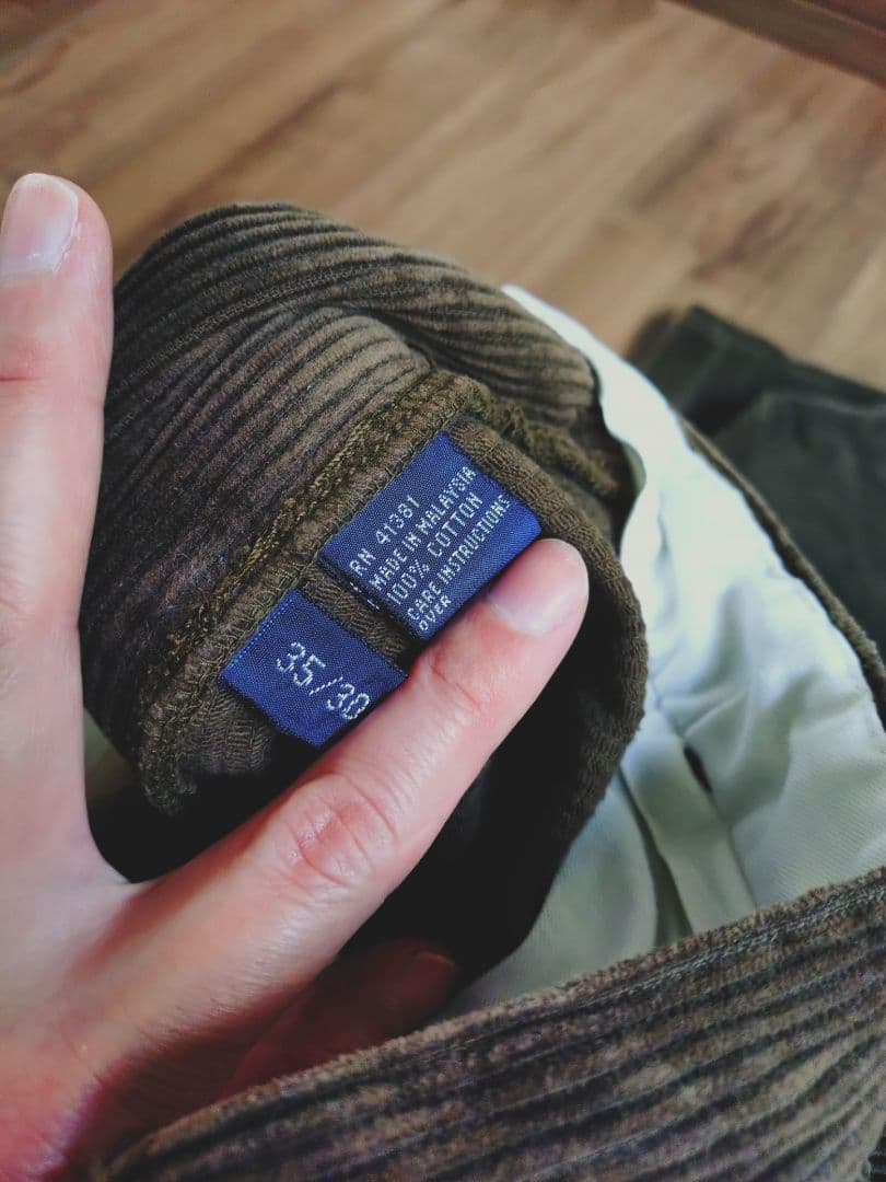 90年代 ラルフローレン　ビンテージ　コーデュロイパンツ　LLBEAN GAP