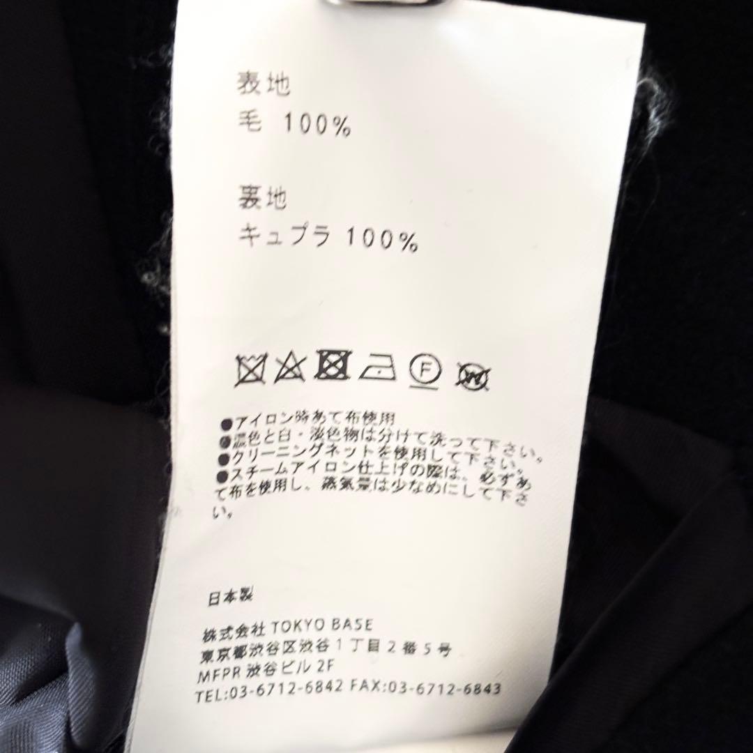 美品✨️ユナイテッドトウキョウ スーパー140sメルトンダブルチェスター 2 黒