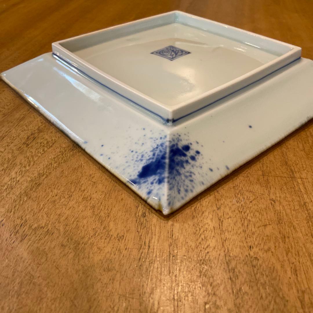 有田焼福泉窯染付け干支皿蛇