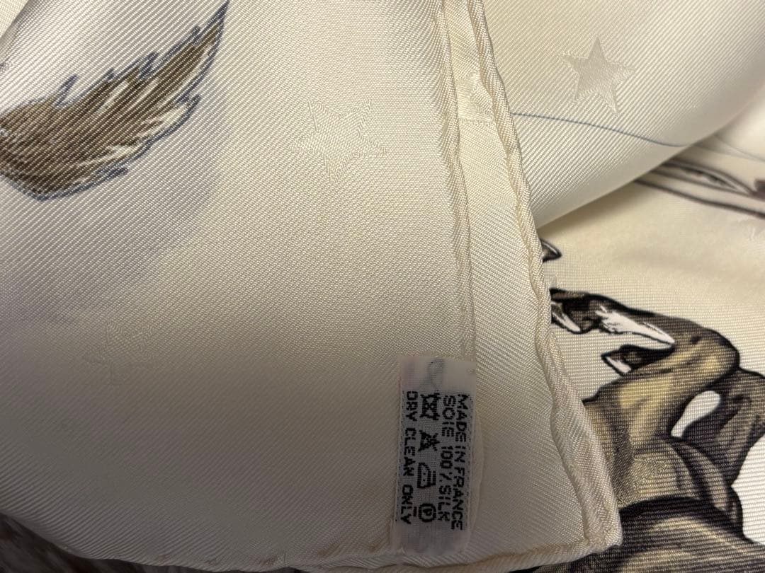 HERMES 馬のイラスト スカーフ 88㎝✖️88㎝