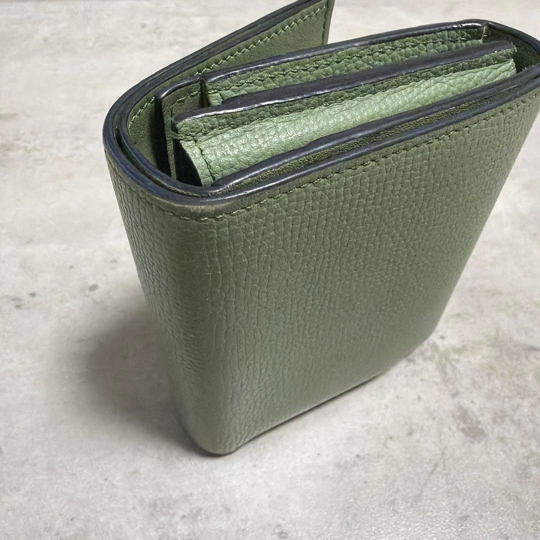 LOEWE ロエベ 二つ折り財布 アナグラム コンパクト フラップウォレット