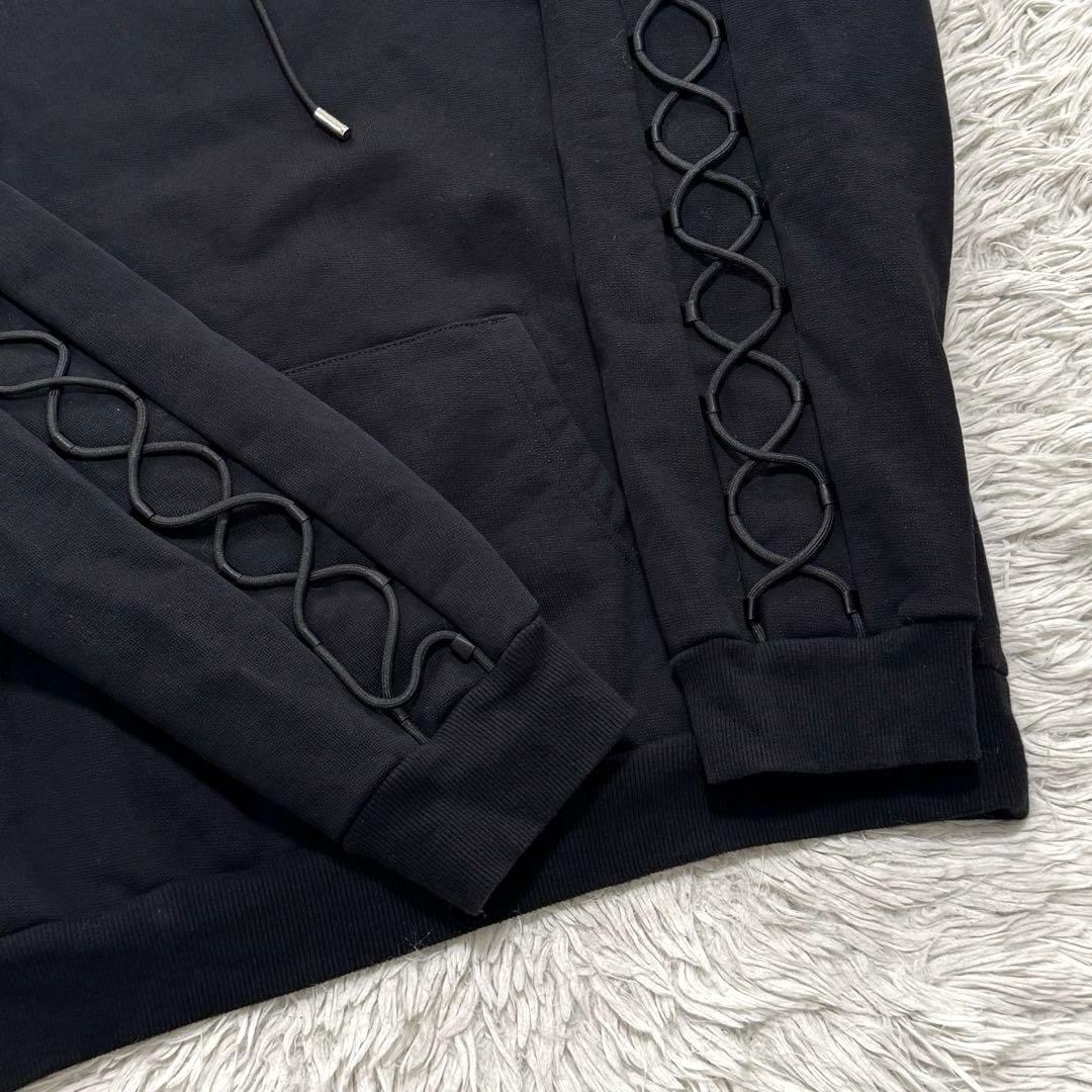 MLVINCE OVERSIZED DRESS SLEEVE HOODY 黒