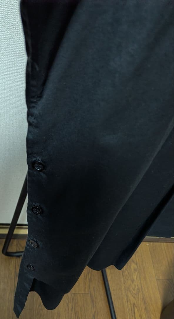 Yohji Yamamoto POUR HOMME 黒シャツ サイズ3