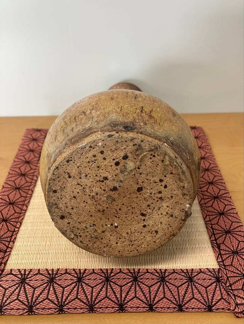 【袮彦】一輪ざし 愚陶庵 仁泉 箱表書 江川蒼竹 西潟東平作 1967年 共箱