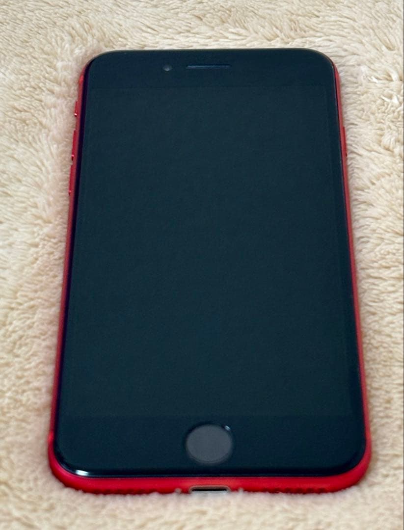 iPhone SE 2 128GB レッド 赤 SIMフリー純正バッテリー82%