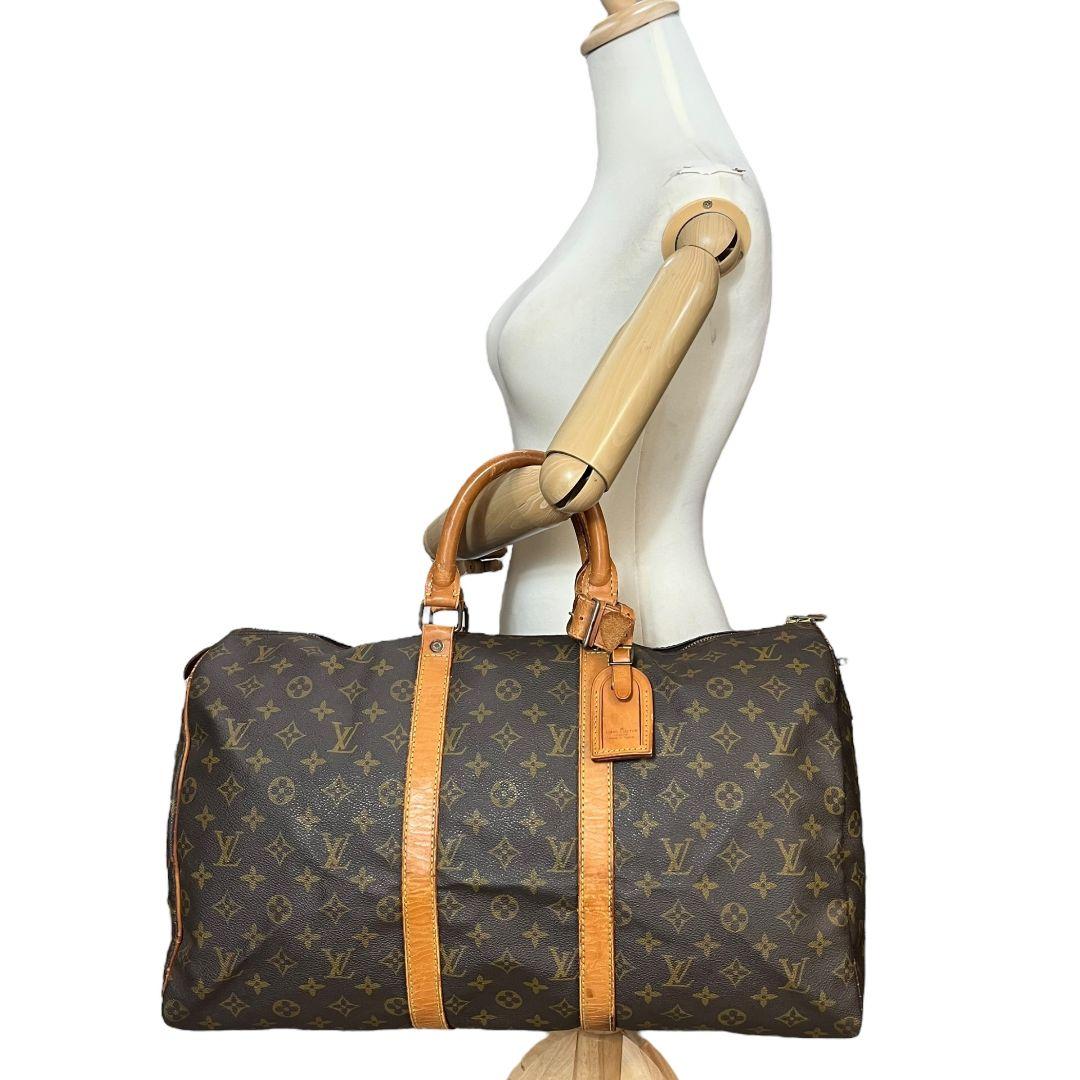 【正規品】キーポル50　ルイヴィトン　モノグラム　　ボストンバッグ　旅行用かばん