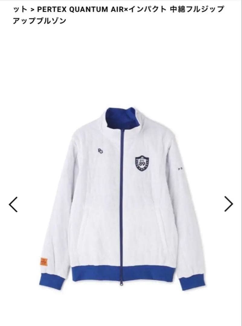 試着のみ！PEARLY GATES リバーシブル中綿ブルゾン　サイズ6