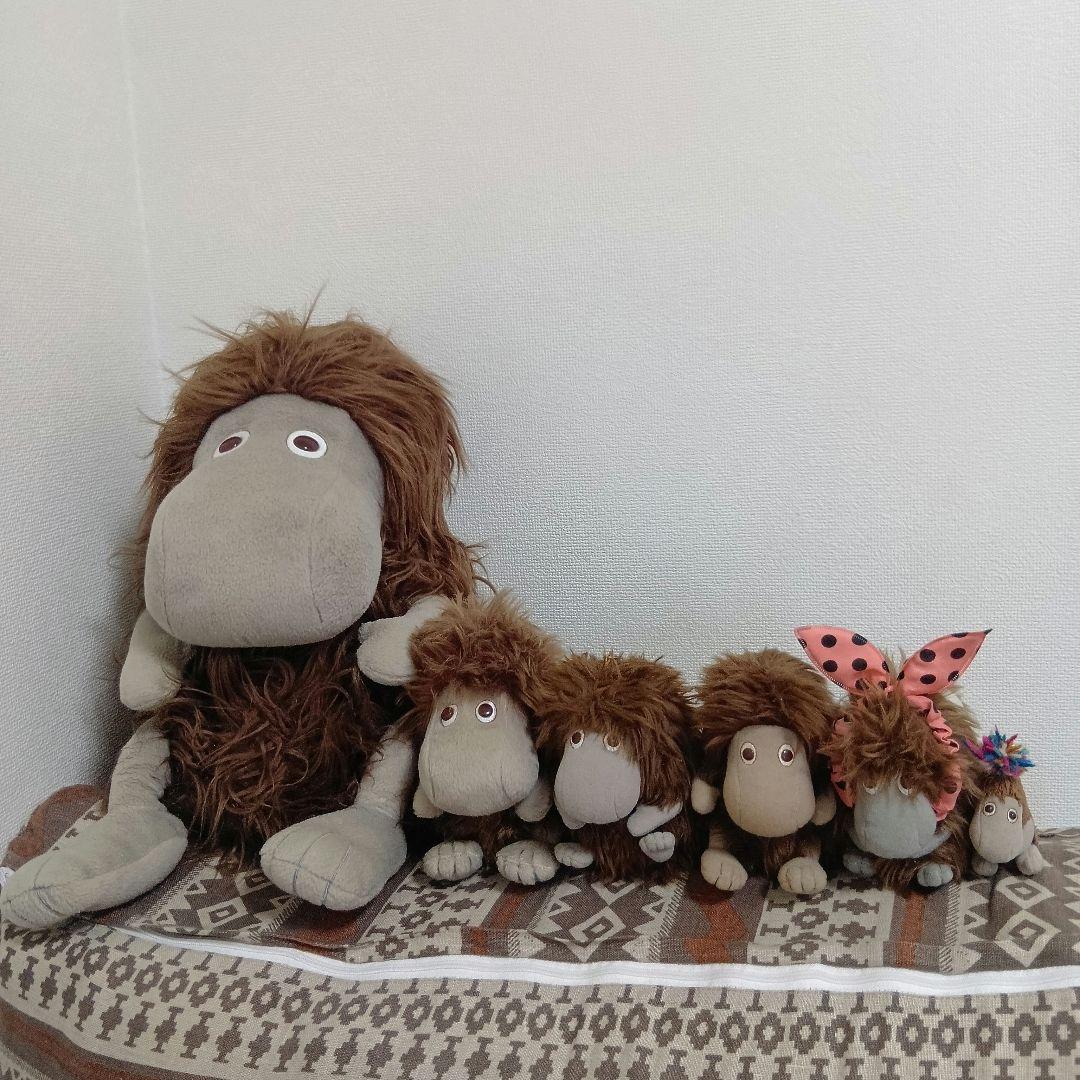 d*o様 廃盤プレミア品 セキグチ ムーミンのご先祖様 ぬいぐるみ Lサイズ 約