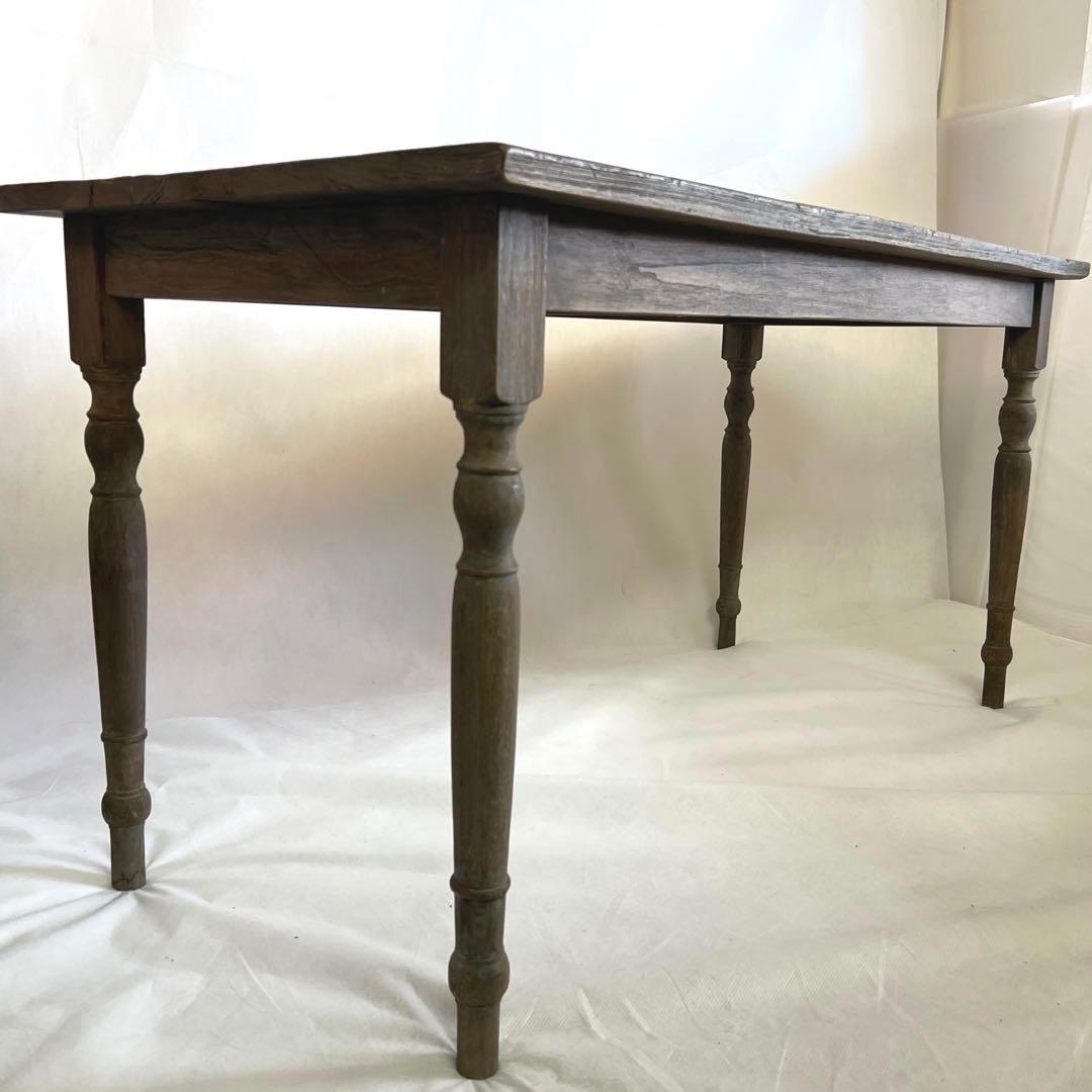 old maison オールドメゾン チーク無垢材テーブル・ 横幅150cm