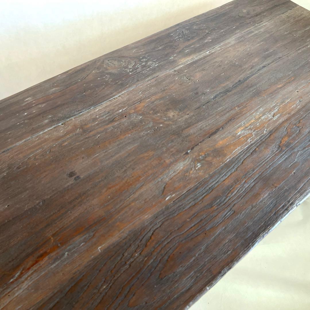 old maison オールドメゾン チーク無垢材テーブル・ 横幅150cm