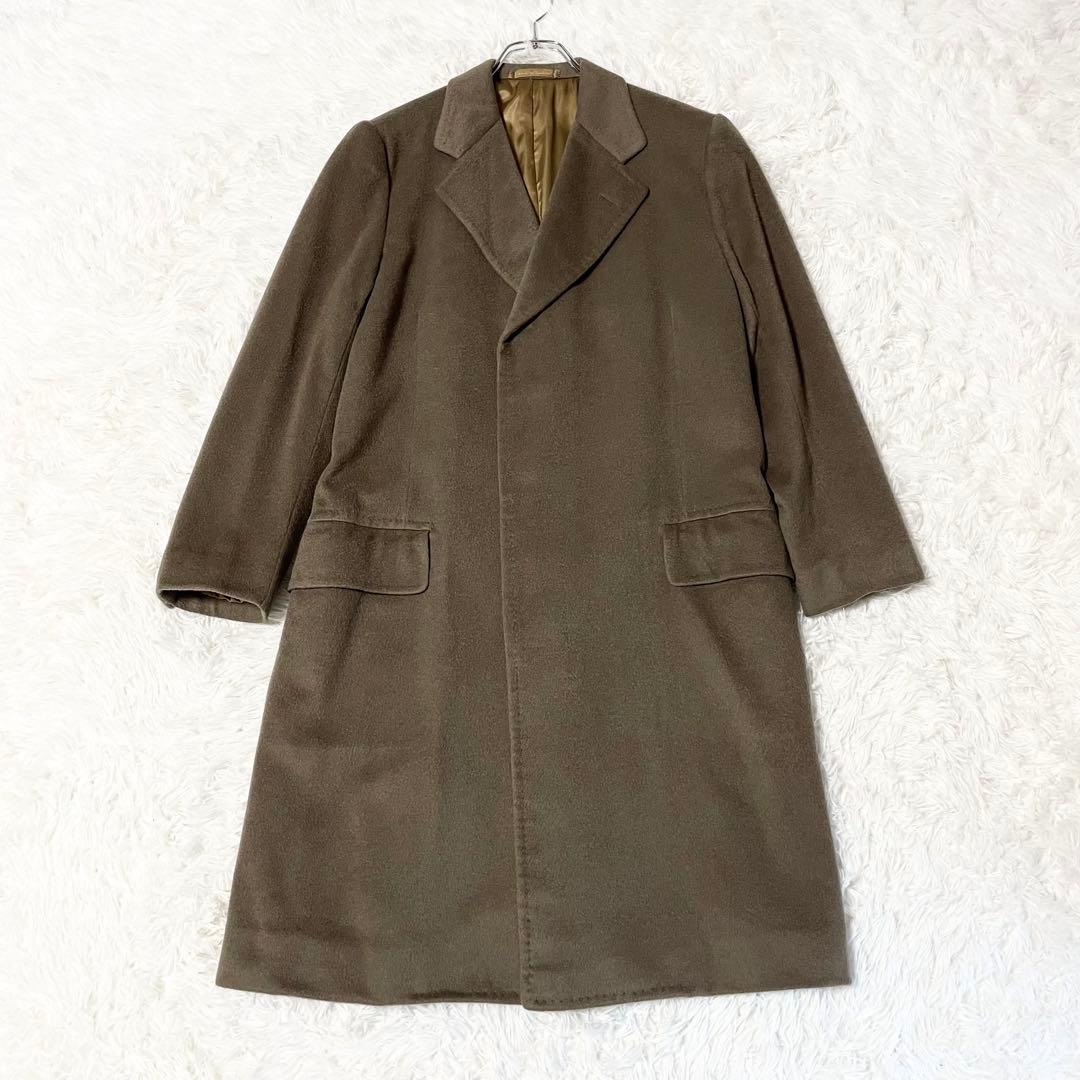 【美品】チェスターバリーオースチンリード カシミヤ100% チェスターコート