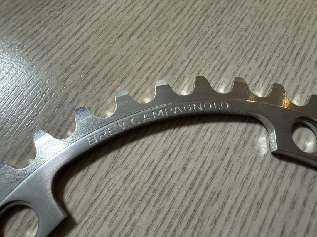 【希少】Campagnolo Super Record 42T チェーンリング