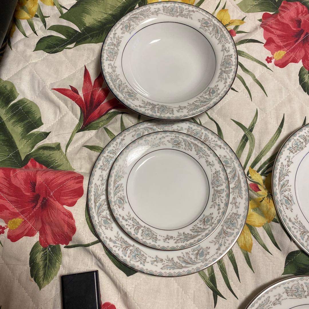 NOBLE(ノーブル) Noritake 花柄花 アンティーク昭和 レトロ 食器