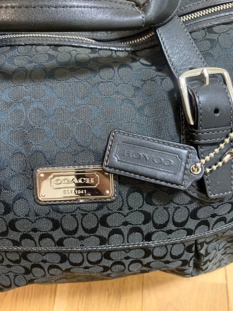COACH ボストンバッグ ブラック