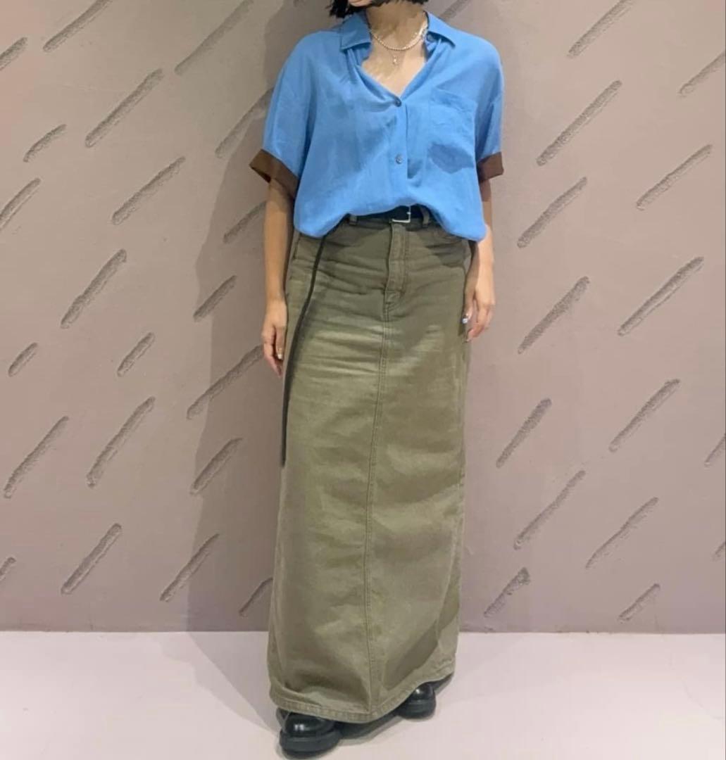 ＜6(ROKU)＞スケ ショートスリーブ シャツ