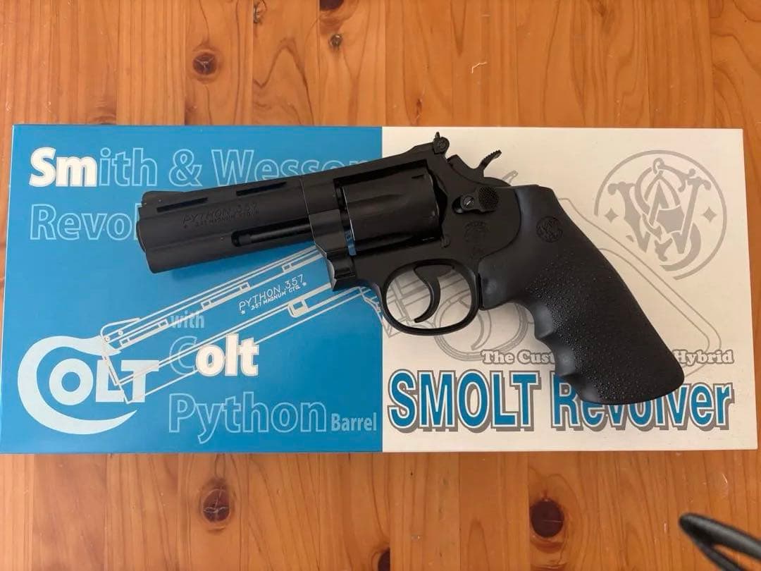 タナカ ガスガン　Smolt Revolver 4inch HW Ver.3