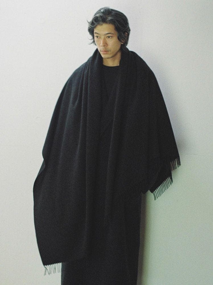 小物 BABY WOOL BLANKET STOLE