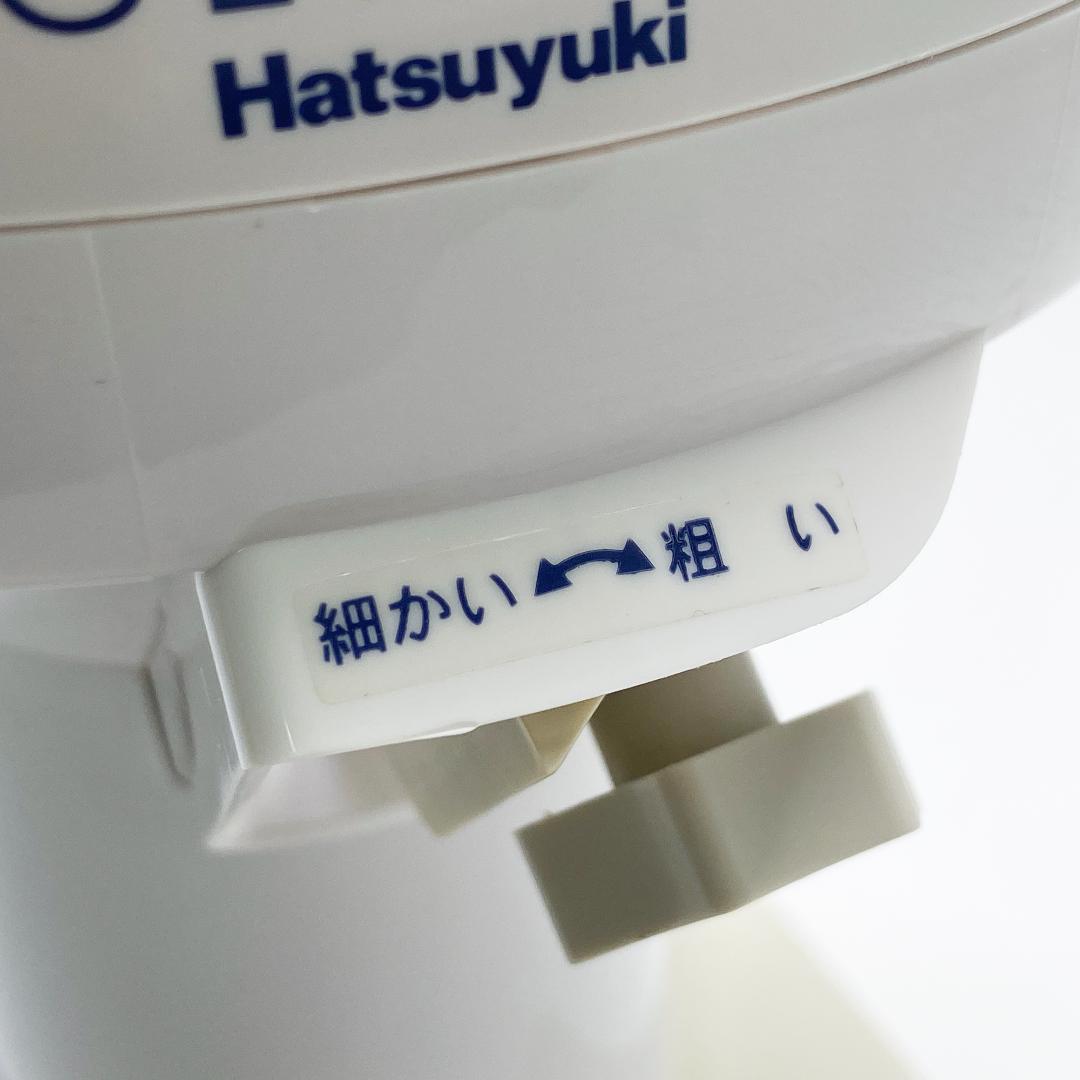 アイスロボ 初雪 hatsuyuki かき氷機