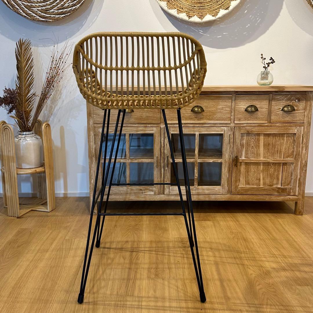 【大訳あり】リゾートカウンターチェア座面高80cm 通常35,200円がなんと！