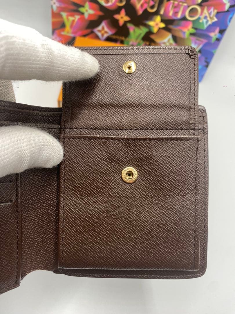 ルイヴィトンN62664 ダミエ グラフィット ポルトフォイユマルコ 折り財布