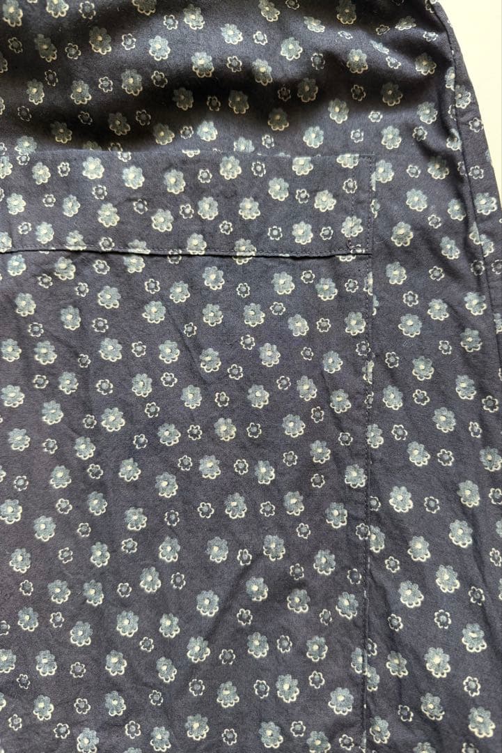 お値下げ！45R もこもこ花プリントのドレス 未使用