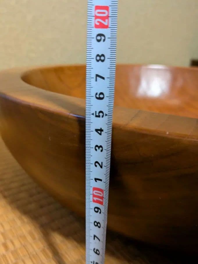 【使用わずか】蕎麦打ち用★木製こね鉢★外径58cm★一尺九寸★重さ約10kg