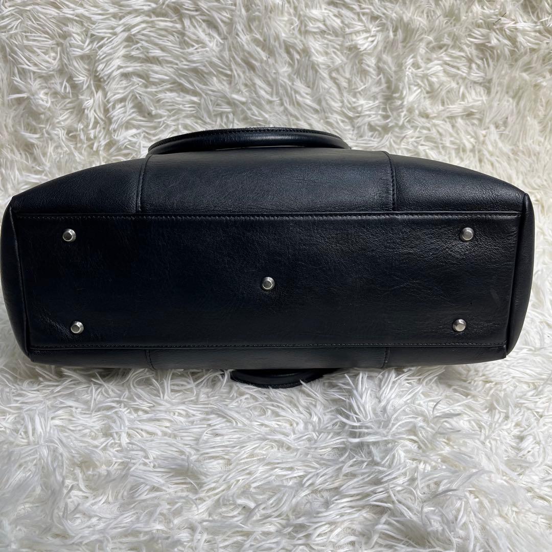 MARGARET HOWELL idea レザートートバッグ 本革 A4 黒
