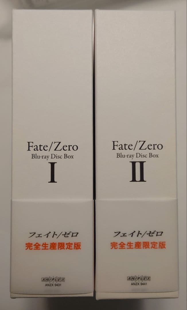 Fate/Zero Blu-ray Disc Box Ⅰ&Ⅱ〈完全生産限定版