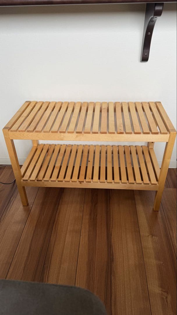 木製ラック・ウッドラック IKEA MOLGER