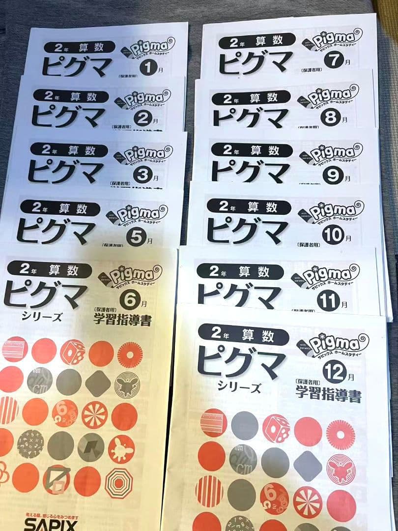SAPIX 2年生 パワードリル ピグマ セット2023年版