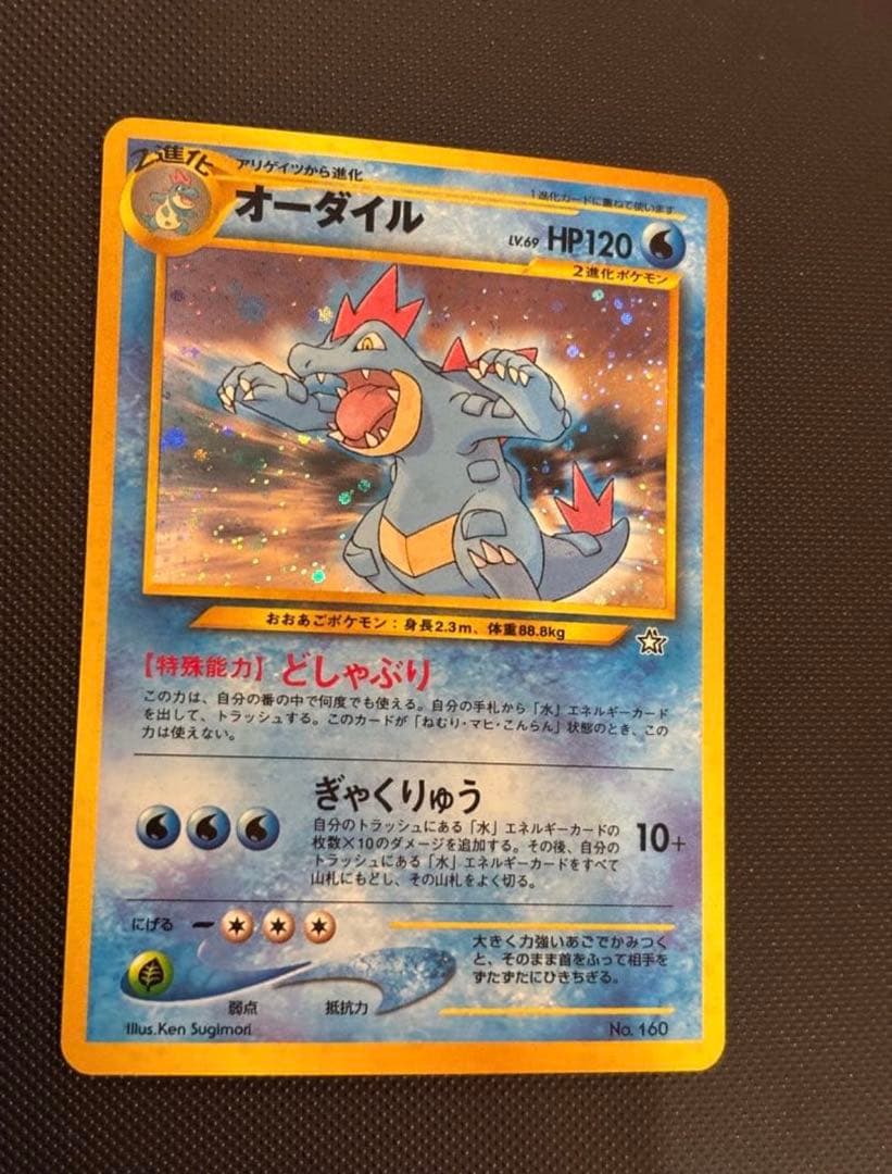 旧裏　ほぼ完美品　オーダイル　プレミアムファイル ★neo 金、銀、新世界へ