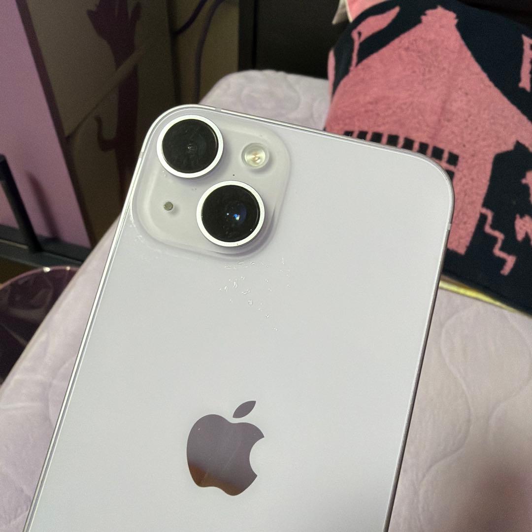 iPhone14 128GB パープル 本体とおまけ