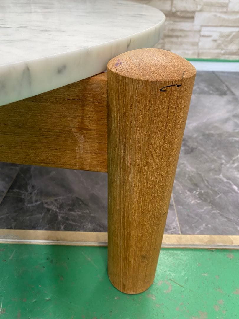 カッシーナ　イクスシー　Cassina lXC ローテーブル　大理石