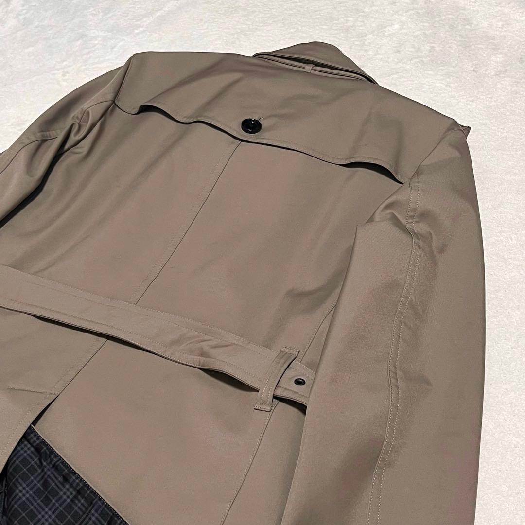 【極美品・フル装備】 バーバリー ブラックレーベル ノバチェック トレンチコート