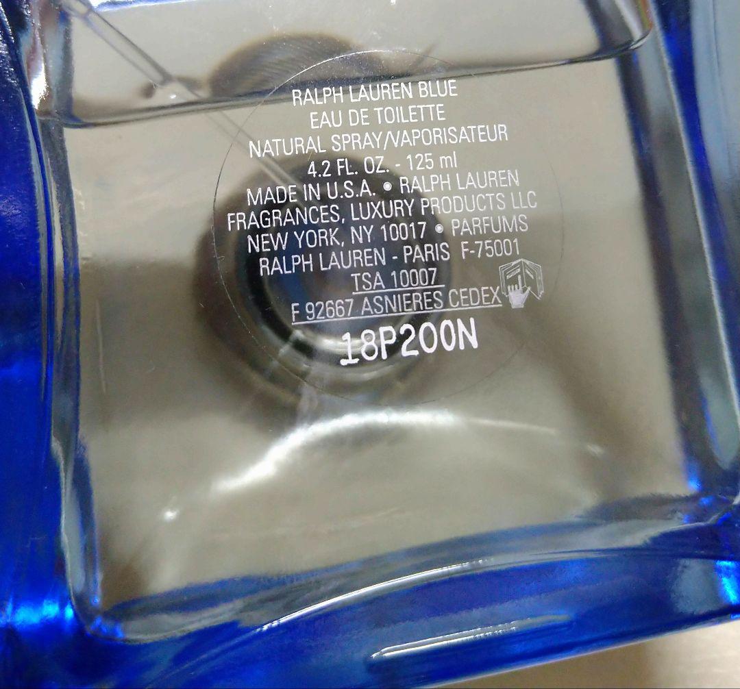【大きい125ｍｌ】ラルフローレン　ブルー　オードトワレ