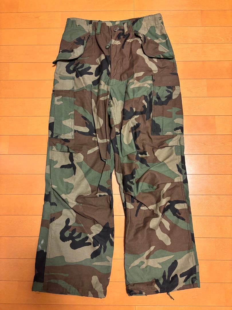 80年代 M-65 実物　デッドストック　米軍放出品　ウッドランドカモ