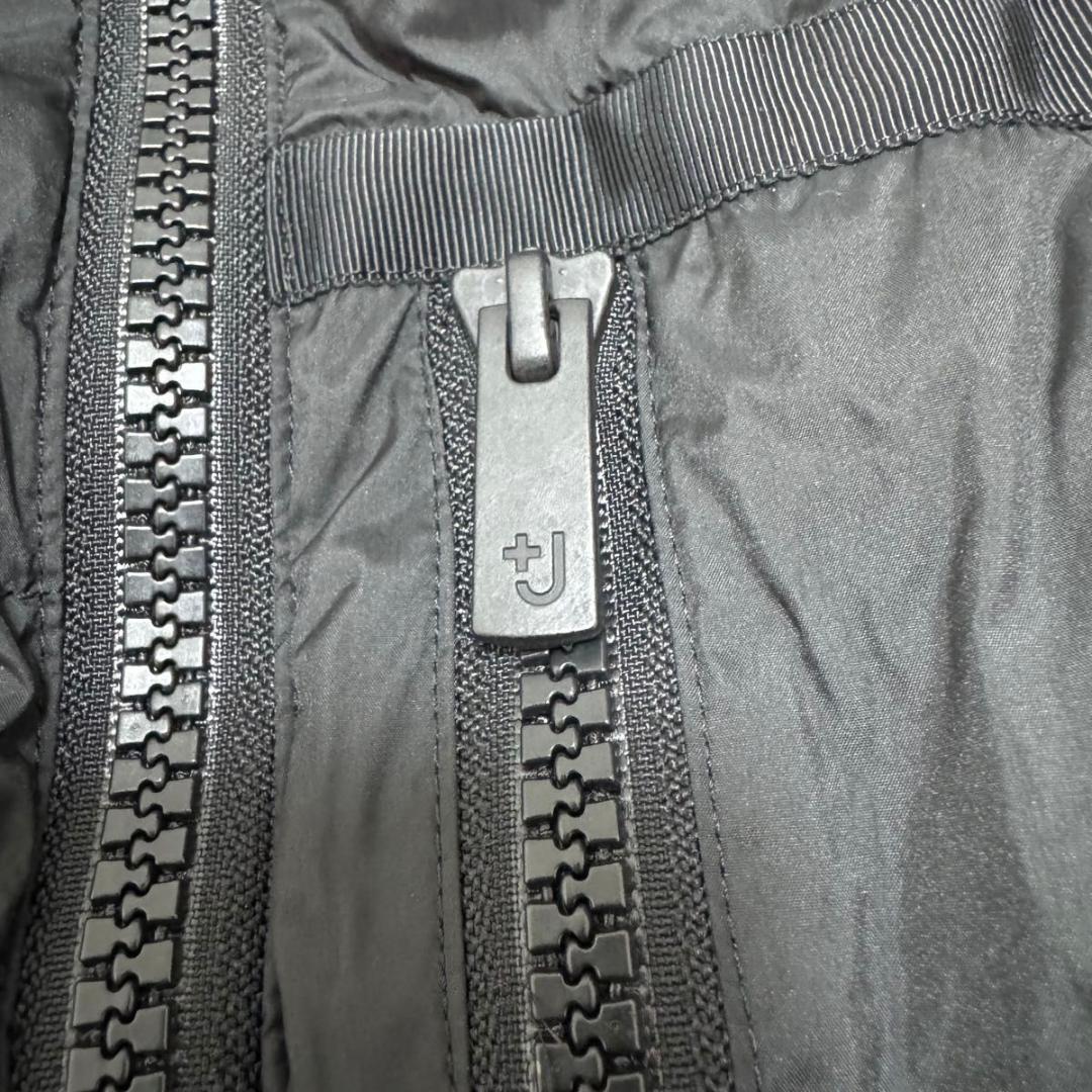 新品 タグ付き✨＋J　ユニクロ　ジルサンダー　ボリューム　ダウンベスト　黒　XL