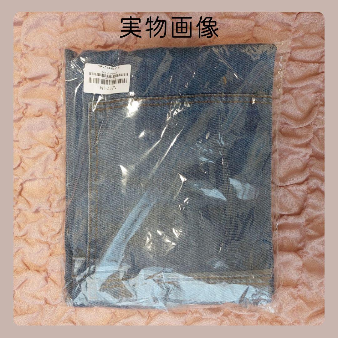 新品【デニム エプロン 男女兼用】メンズレディース　ブルー 　シンプルおしゃれ