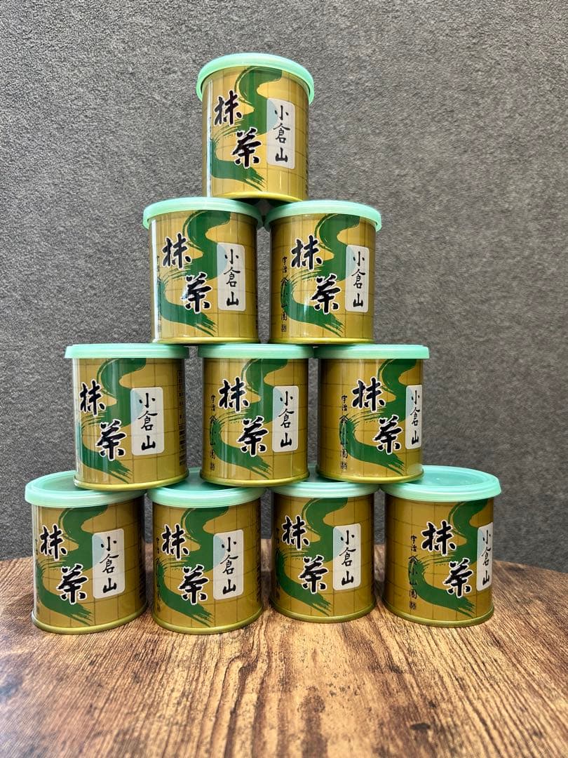 京都宇治抹茶　山政小山園さみどり30g ×10缶セット MATCHAPOWDER