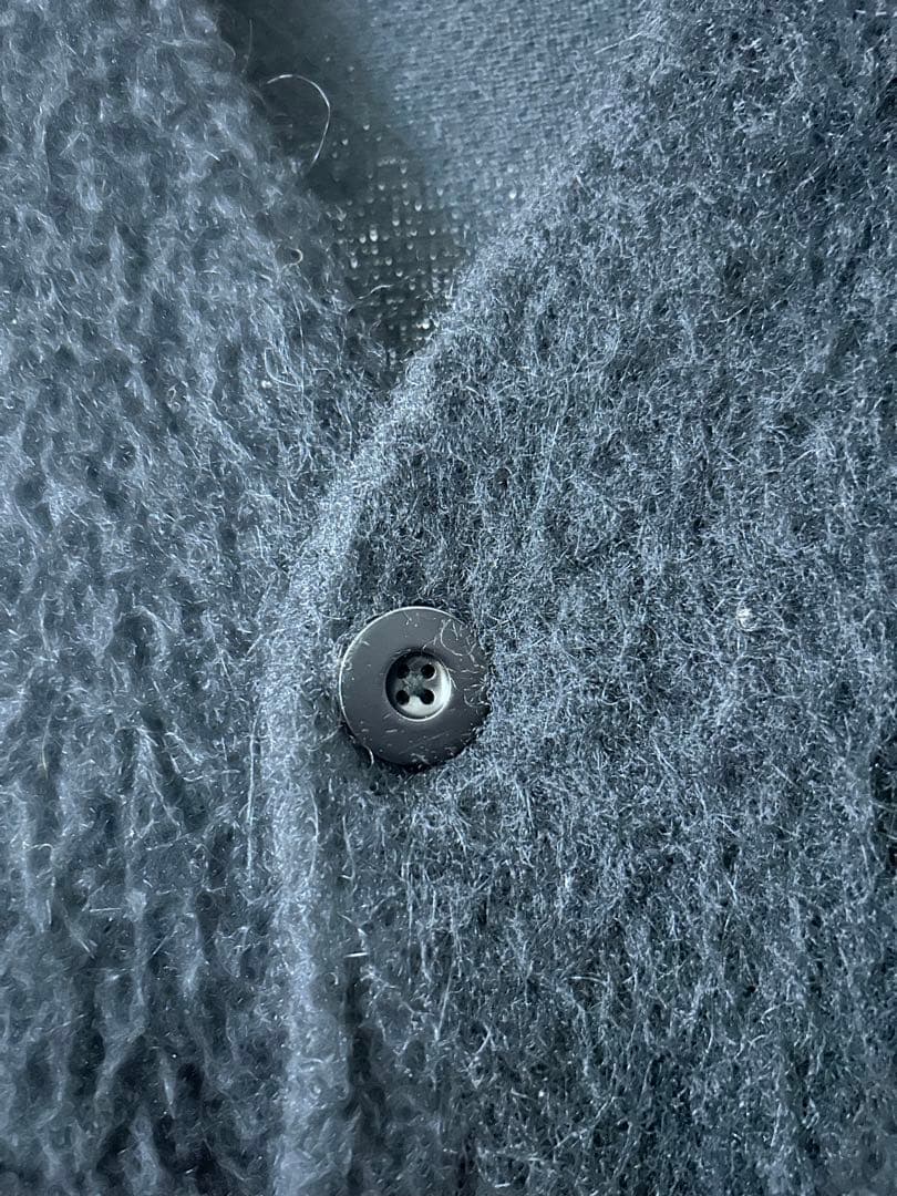 トップス OUR LEGACY CARDIGAN Black Mohair 50