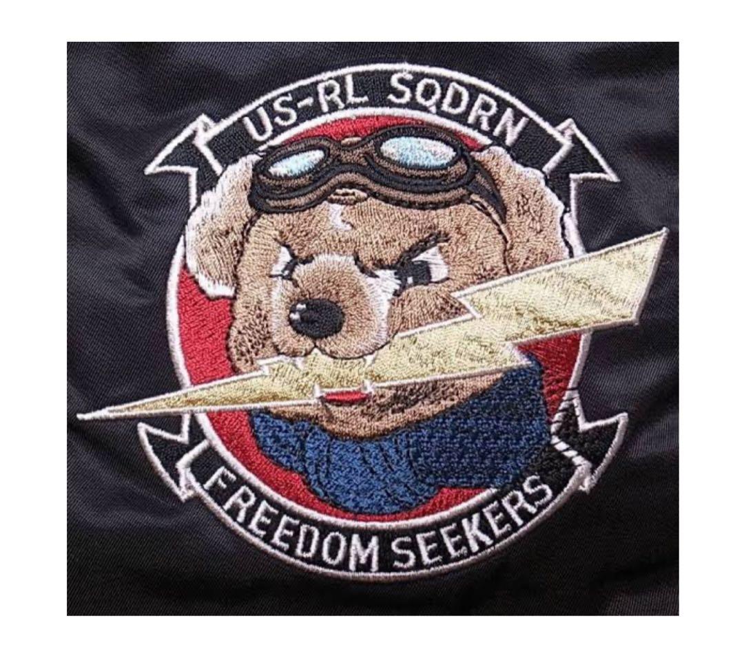 Ralph Lauren ポロベア　アラスカスカジャン メンズM スタジャン