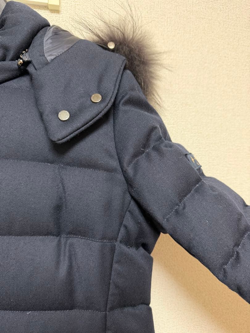 TATRAS ネイビー ロングダウンジャケット