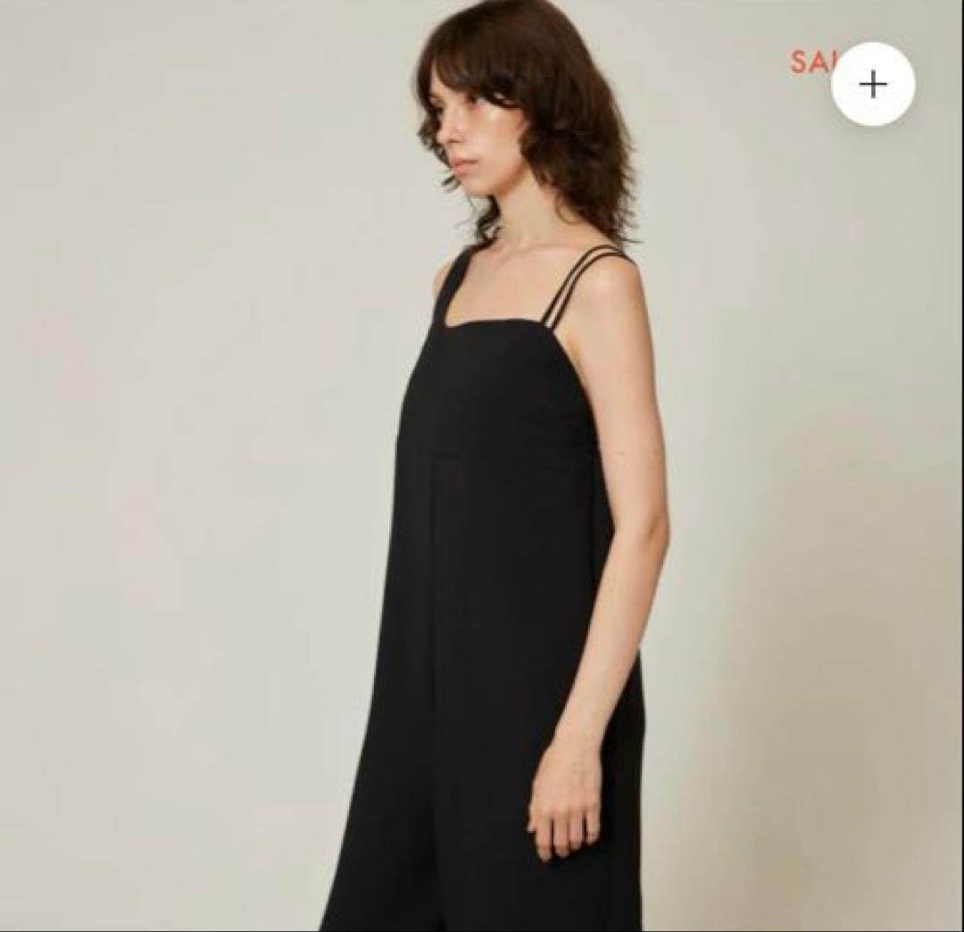 新品♪searoomlynn☆CurveAsymmetryサロペットブラック